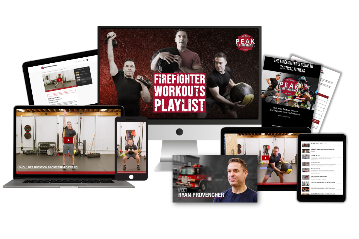 Firefighter Peak Performance free workouts membership on multiple devices