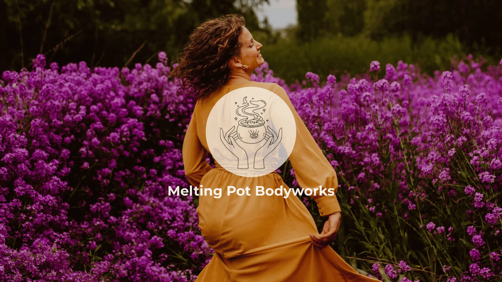 Melting Pot Bodyworks brand cover designed by Art of Kind Design