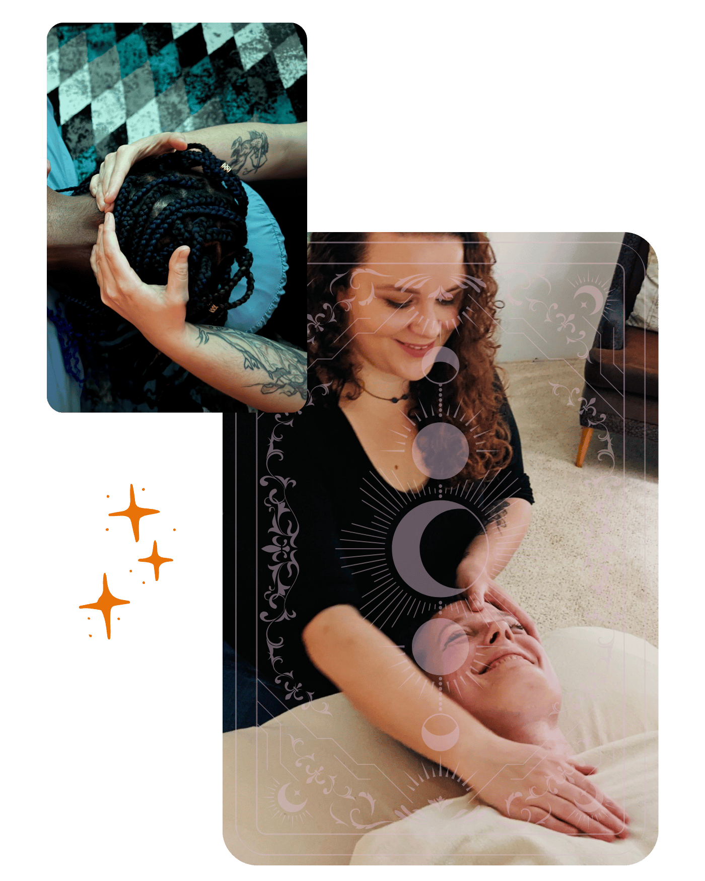Melting Pot Bodyworks collage of bodywork and massage photos